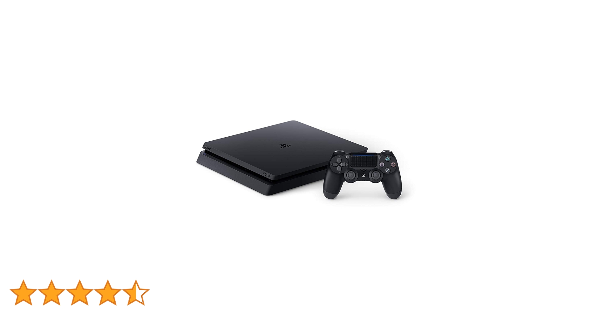 Sony Playstation 4 Slim Video Game Console 500Gb Jet Black